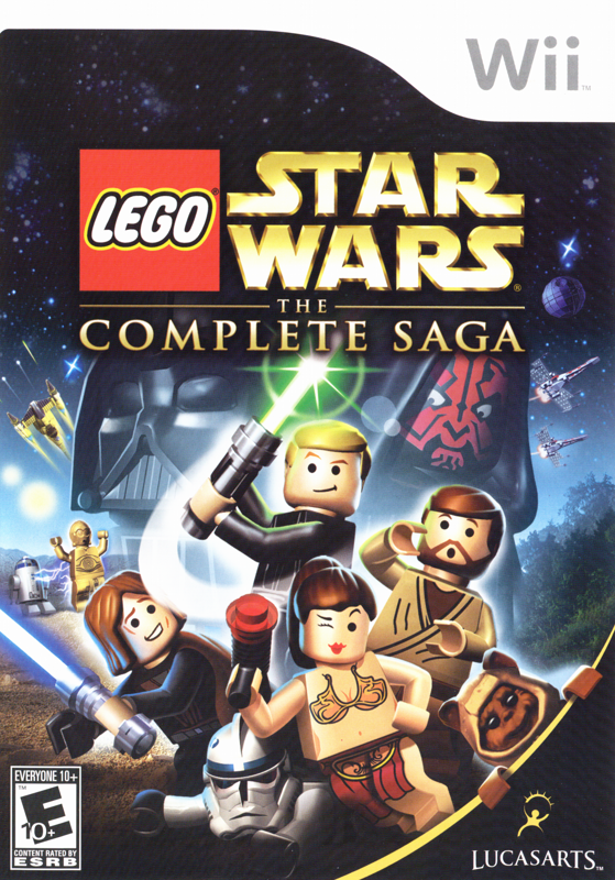 LEGO Star Wars: The Complete Saga box art for Xbox 360